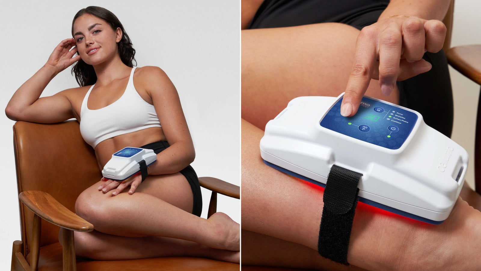 Secure Fit with Flexible Straps
