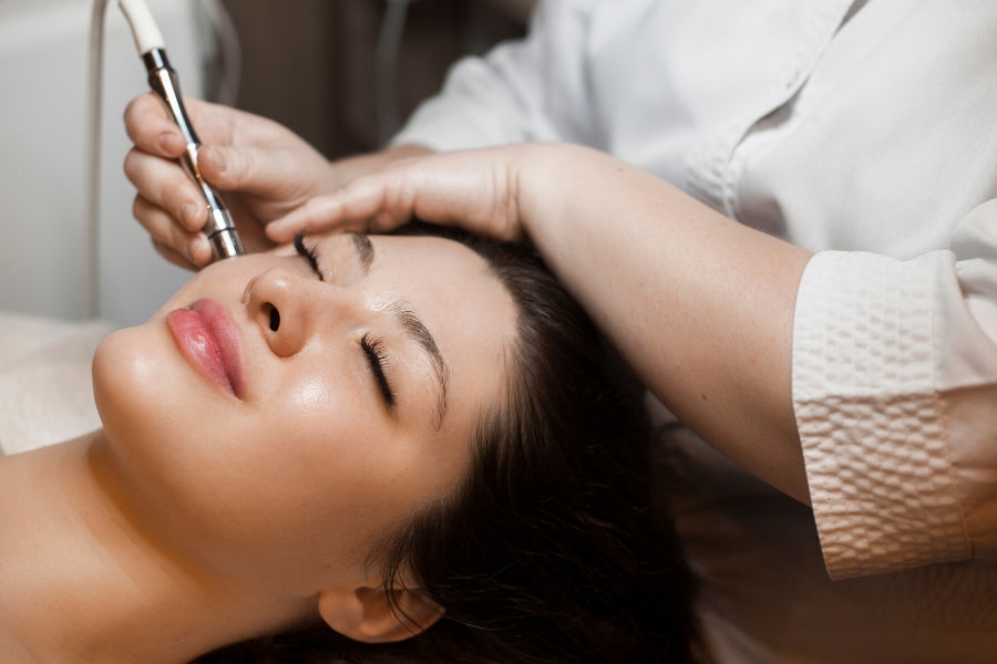 LED Light Therapy After Microneedling
